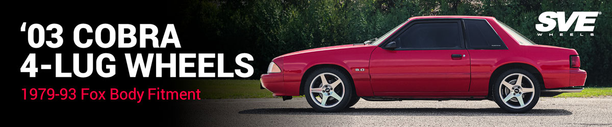 1979-93 SVE 4-Lug 03 Cobra Wheels