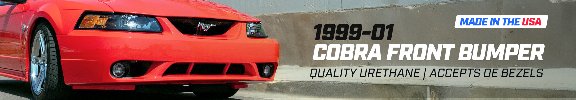 1999-01 Mustang Cobra Front Bumper Cover