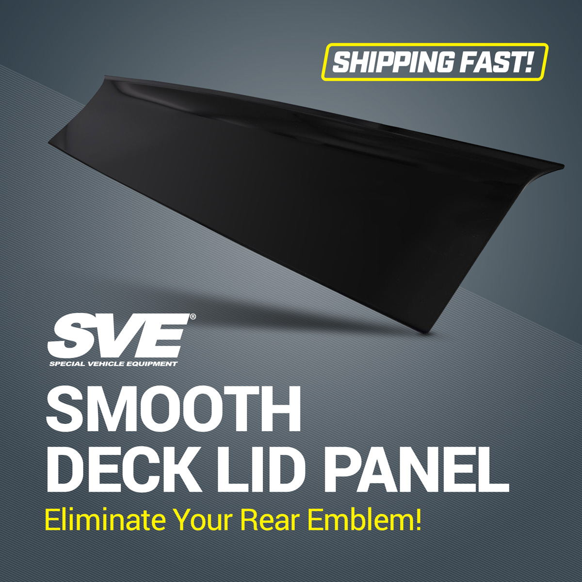 SVE Smooth Deck Lid Panel