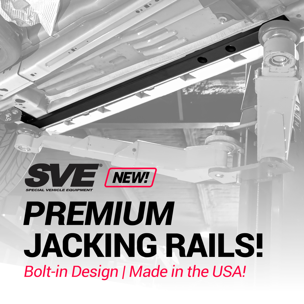 NEW SVE S197 Premium Jacking Rails!