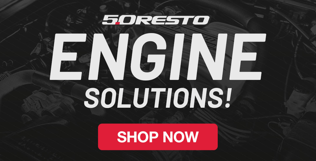 Shop Fox Mustang Restoration Engine Parts from Industry Leader 5.0 Resto!