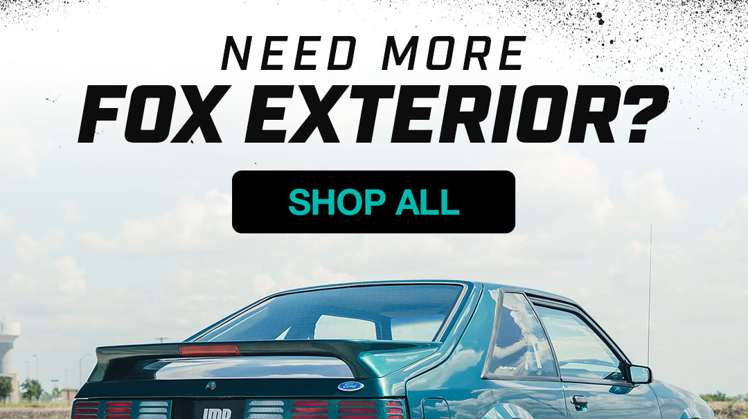 Shop all Fox Body exterior restoration parts & aftermarket upgrades!