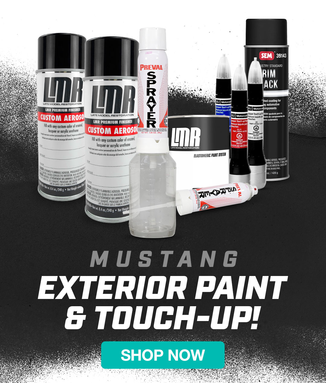 Shop great Fox Body exterior paint solutions, today!