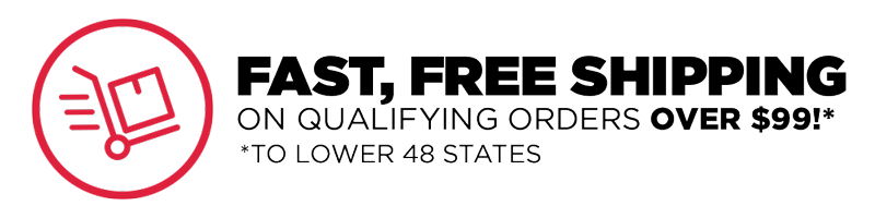 Fast, Free Shipping Over $99 to contiguous lower 48 US states!