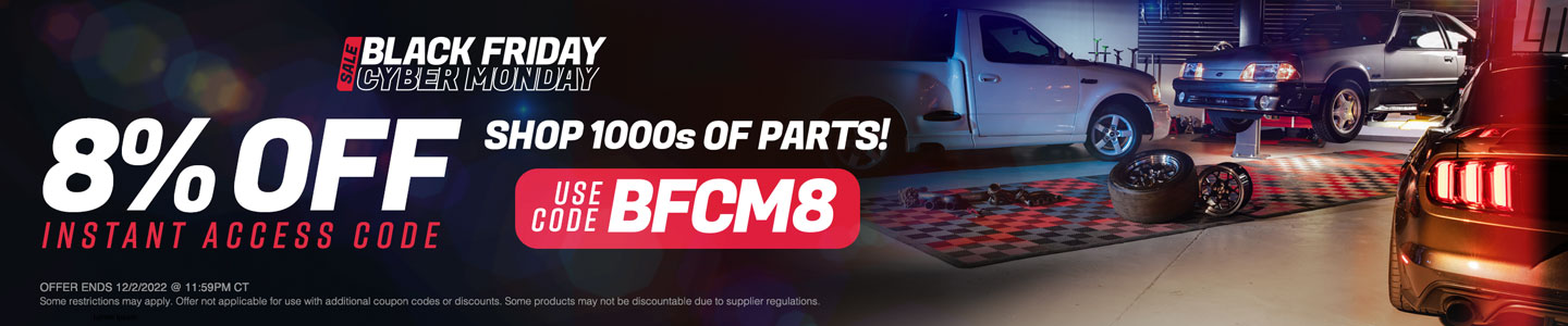 8% OFF 1000s of parts w/ code BFCM8! Some restrictions apply. Expires 12/2/22!