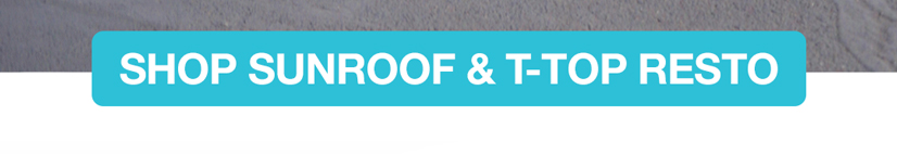 Shop top sunroof & t-top resto fixes & solutions!