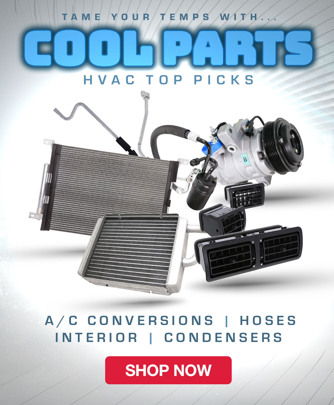 Shop All Fox HVAC & Cabin Cooling Solutions