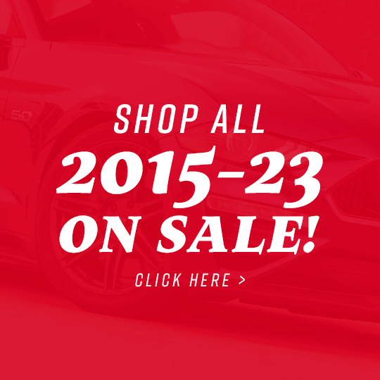 Shop All 2015-23 Mustang On Sale!