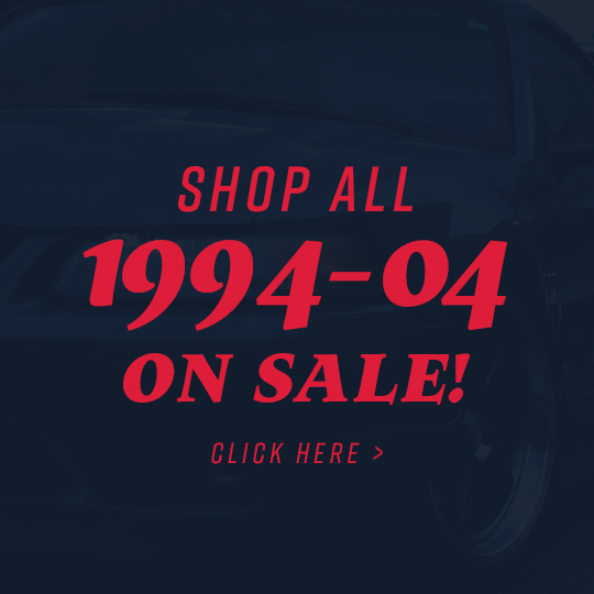 Shop All 1994-04 Mustang On Sale!