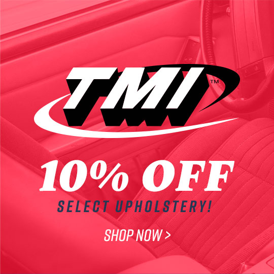 Shop TMI Upholstery and Save 10% for a Limited Time!