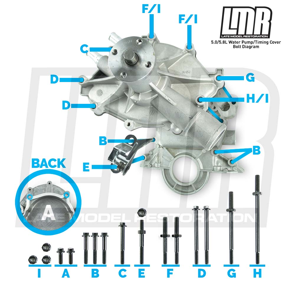 302 timing cover