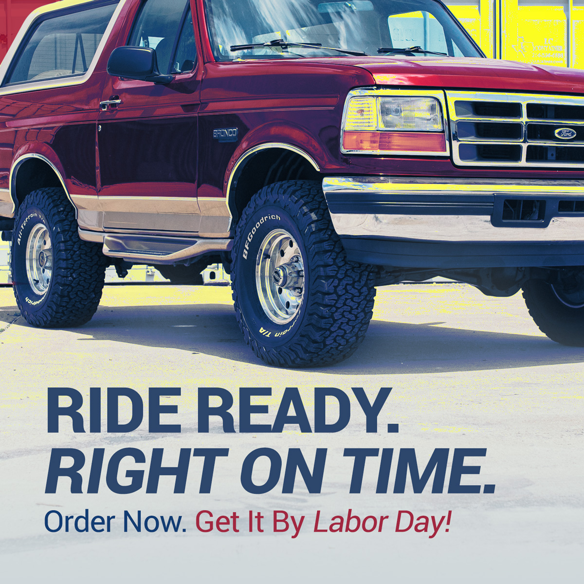 Order Now and get it by Labor Day!