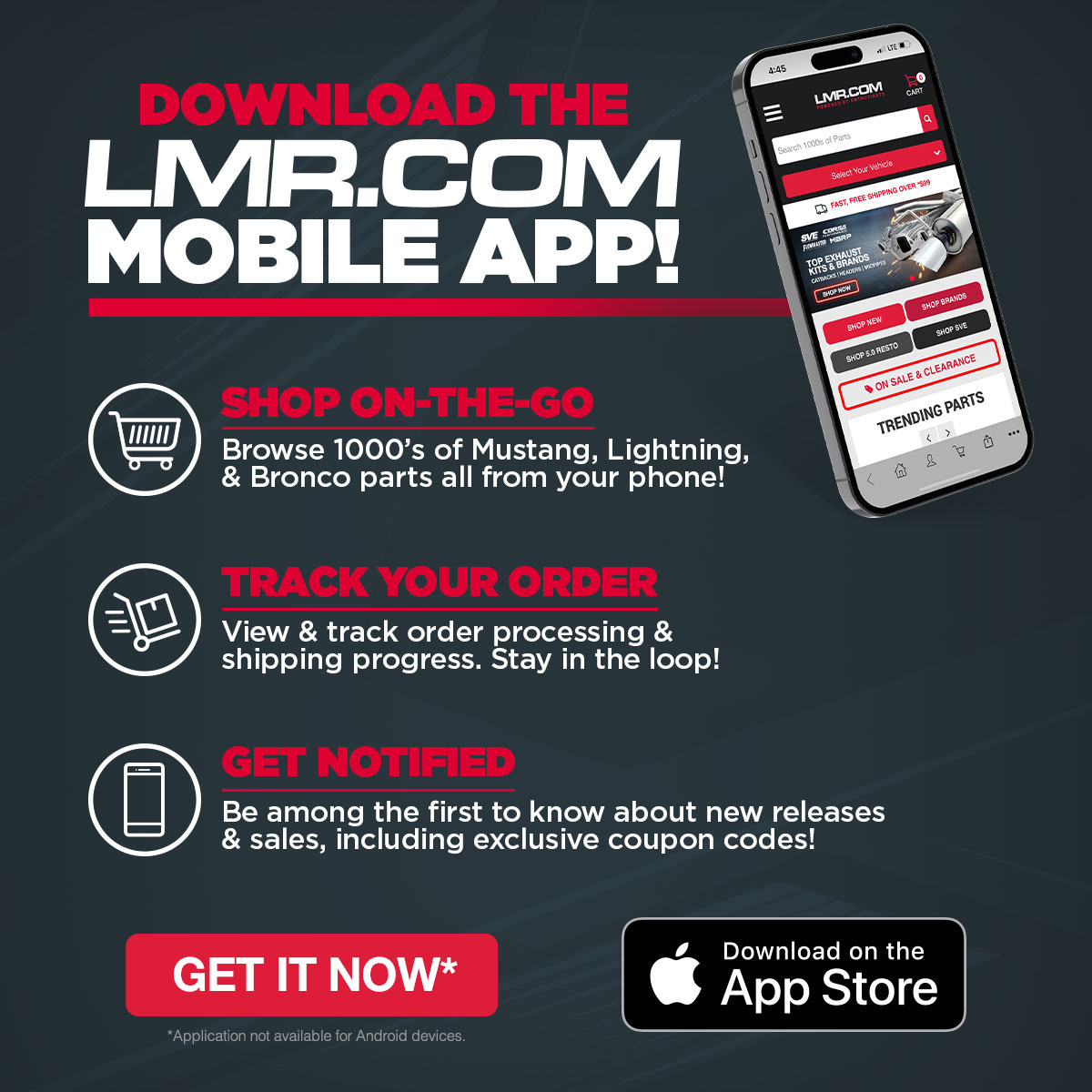 Download the LMR App for FREE!