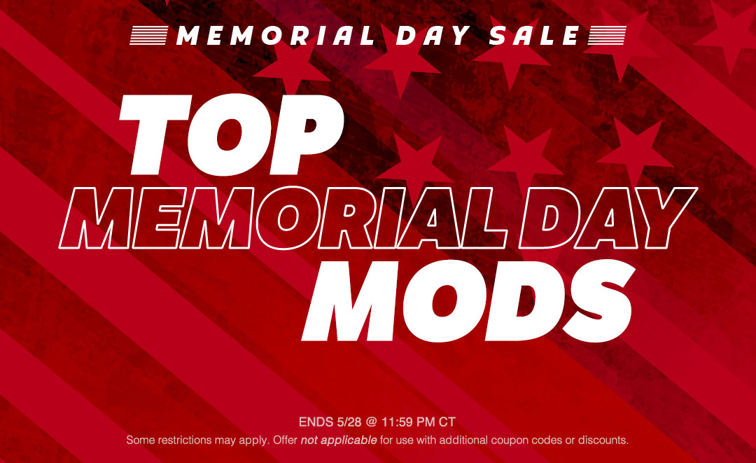 Top Memorial Day Mods for Mustang!