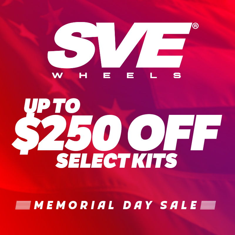 Up to $250 OFF Select Kits from SVE for a limited time!