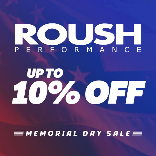 Up to 10% OFF Select upgrades from Roush Performance for a limited time!