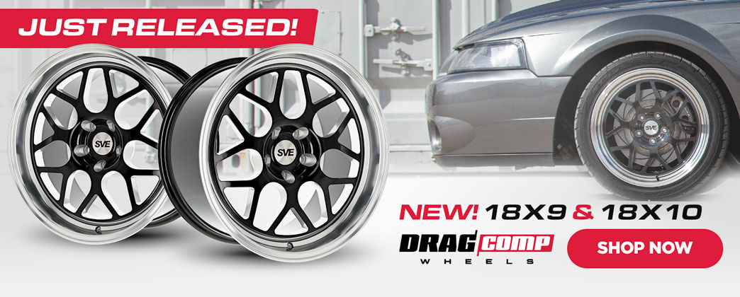 NEW! SVE 18x9 & 18x10 Drag Comp Wheels! Available Now!