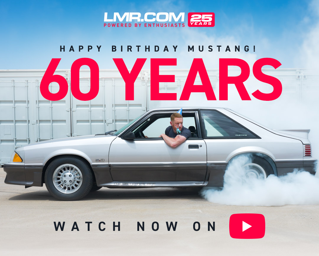 Happy 60th Birthday Mustang!