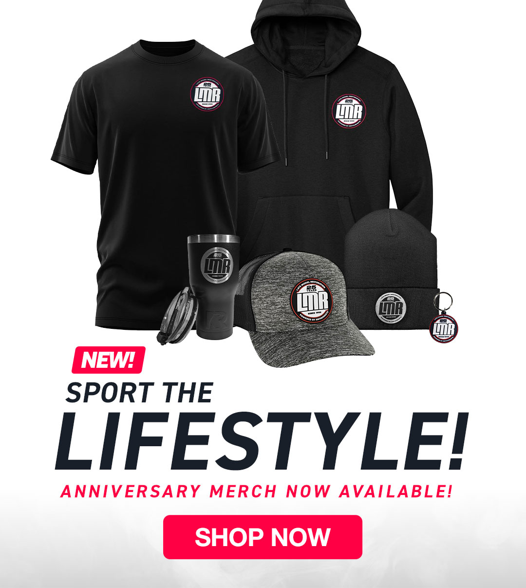 Shop our Anniversary merch collection!