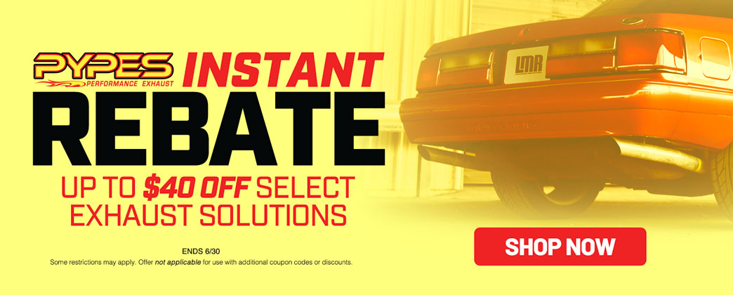 Up to $0 OFF instant rebate savings from Pypes! Shop Now!