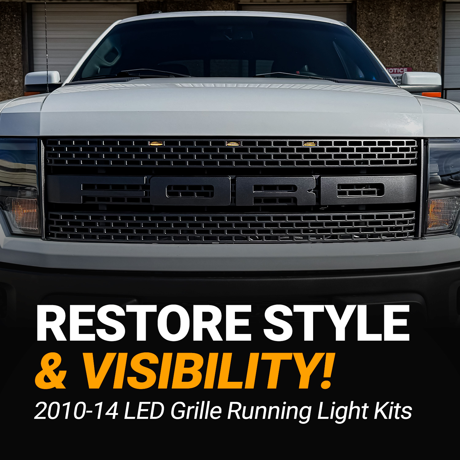 Raptor LED Grille Running Lights Now Available!