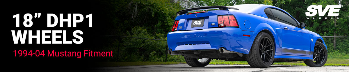 SVE DHP1 Flow Formed Wheels for 1994-04 Mustang