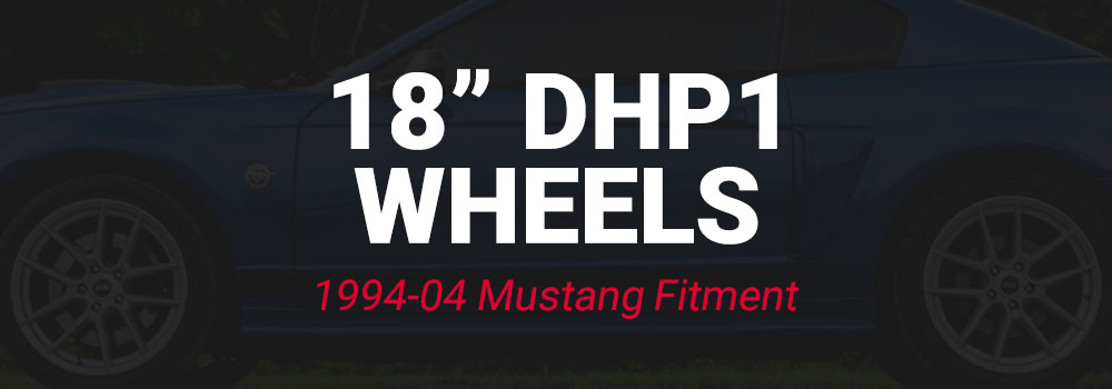 SVE DHP1 Flow Formed Wheels for 1994-04 Mustang