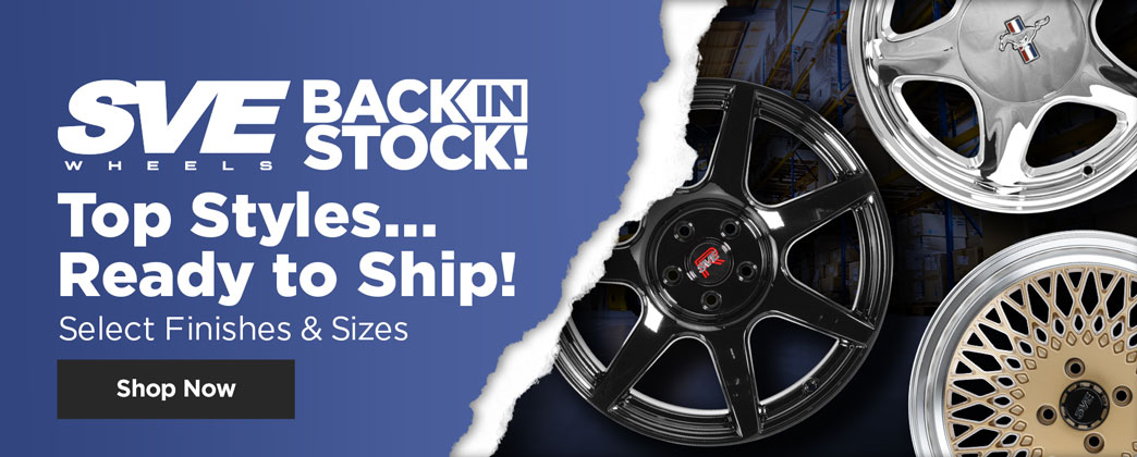 Top Wheel Styles Back in Stock & Ready to Ship!